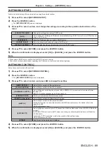 Preview for 89 page of Panasonic PT-RZ370E Operating Instructions Manual