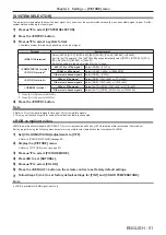 Preview for 51 page of Panasonic PT-RZ370EA Operating Instructions Manual