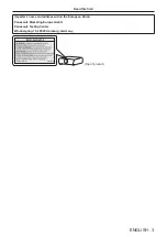 Preview for 3 page of Panasonic PT-RZ470EAK Operating Instructions (Functional Manual)