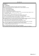 Preview for 7 page of Panasonic PT-RZ470EAK Operating Instructions (Functional Manual)