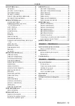 Preview for 13 page of Panasonic PT-RZ470EAK Operating Instructions (Functional Manual)