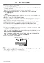 Предварительный просмотр 32 страницы Panasonic PT-RZ470EAK Operating Instructions (Functional Manual)