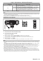 Предварительный просмотр 35 страницы Panasonic PT-RZ470EAK Operating Instructions (Functional Manual)