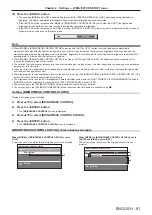 Предварительный просмотр 81 страницы Panasonic PT-RZ470EK Operating Instructions Manual