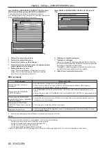 Предварительный просмотр 82 страницы Panasonic PT-RZ470EK Operating Instructions Manual