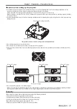 Предварительный просмотр 17 страницы Panasonic PT-RZ475EA Operating Instructions Manual