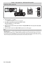 Предварительный просмотр 38 страницы Panasonic PT-RZ475EA Operating Instructions Manual