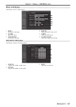 Предварительный просмотр 107 страницы Panasonic PT-RZ475EA Operating Instructions Manual