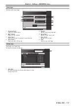 Предварительный просмотр 117 страницы Panasonic PT-RZ475EA Operating Instructions Manual