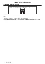 Предварительный просмотр 118 страницы Panasonic PT-RZ475EA Operating Instructions Manual