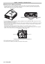 Предварительный просмотр 22 страницы Panasonic PT-RZ660 Operating Instructions Manual