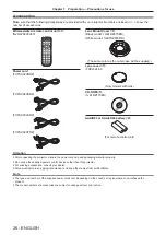 Предварительный просмотр 26 страницы Panasonic PT-RZ660 Operating Instructions Manual