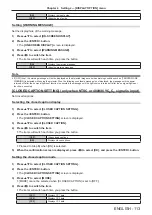 Preview for 113 page of Panasonic PT-RZ660 Operating Instructions Manual