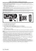 Preview for 58 page of Panasonic PT-RZ870 Operating Instructions Manual