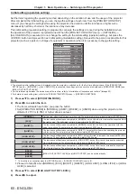 Preview for 60 page of Panasonic PT-RZ870 Operating Instructions Manual