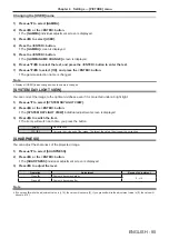 Preview for 85 page of Panasonic PT-RZ870 Operating Instructions Manual