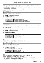 Preview for 113 page of Panasonic PT-RZ870 Operating Instructions Manual