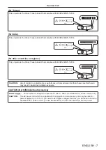 Preview for 7 page of Panasonic PT-RZ870LBEJ Operating Instructions Manual