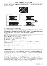 Предварительный просмотр 23 страницы Panasonic PT-RZ870LBEJ Operating Instructions Manual