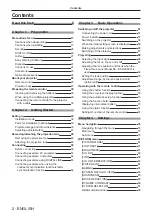 Preview for 2 page of Panasonic PT-RZ970 Operating Instructions Manual