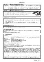 Preview for 7 page of Panasonic PT-RZ970 Operating Instructions Manual