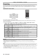 Preview for 68 page of Panasonic PT-RZ970 Operating Instructions Manual