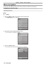 Preview for 76 page of Panasonic PT-RZ970 Operating Instructions Manual