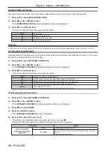 Preview for 86 page of Panasonic PT-RZ970 Operating Instructions Manual