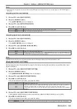 Preview for 103 page of Panasonic PT-RZ970 Operating Instructions Manual