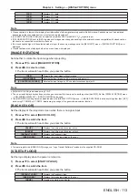 Preview for 113 page of Panasonic PT-RZ970 Operating Instructions Manual