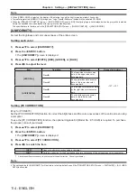 Preview for 114 page of Panasonic PT-RZ970 Operating Instructions Manual