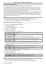 Preview for 134 page of Panasonic PT-RZ970 Operating Instructions Manual