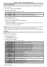 Preview for 138 page of Panasonic PT-RZ970 Operating Instructions Manual