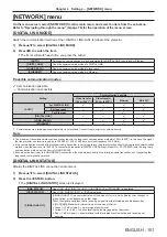 Preview for 151 page of Panasonic PT-RZ970 Operating Instructions Manual