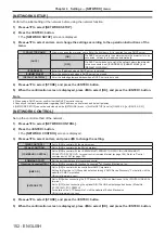 Preview for 152 page of Panasonic PT-RZ970 Operating Instructions Manual