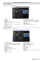 Preview for 165 page of Panasonic PT-RZ970 Operating Instructions Manual