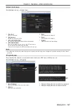 Preview for 167 page of Panasonic PT-RZ970 Operating Instructions Manual