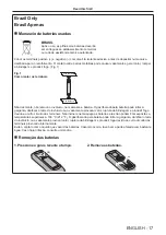 Preview for 17 page of Panasonic PT-RZ990 Operating Instructions Manual