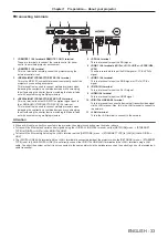 Preview for 33 page of Panasonic PT-RZ990 Operating Instructions Manual