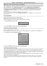 Preview for 59 page of Panasonic PT-RZ990 Operating Instructions Manual