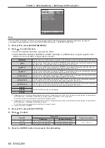 Preview for 60 page of Panasonic PT-RZ990 Operating Instructions Manual