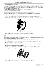 Preview for 71 page of Panasonic PT-RZ990 Operating Instructions Manual