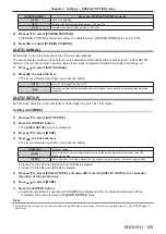 Preview for 109 page of Panasonic PT-RZ990 Operating Instructions Manual