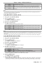 Preview for 117 page of Panasonic PT-RZ990 Operating Instructions Manual