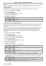 Preview for 124 page of Panasonic PT-RZ990 Operating Instructions Manual