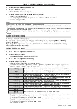 Preview for 129 page of Panasonic PT-RZ990 Operating Instructions Manual