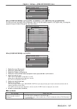 Предварительный просмотр 137 страницы Panasonic PT-RZ990 Operating Instructions Manual