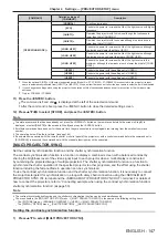 Preview for 147 page of Panasonic PT-RZ990 Operating Instructions Manual