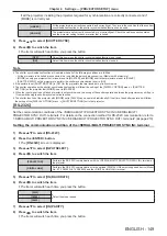 Preview for 149 page of Panasonic PT-RZ990 Operating Instructions Manual