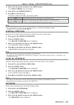 Preview for 155 page of Panasonic PT-RZ990 Operating Instructions Manual